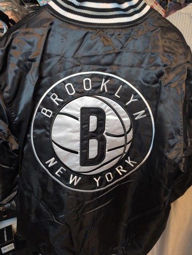 Brooklyn Nets Satin Jacket - Vintage Style - Picture 3 of 9