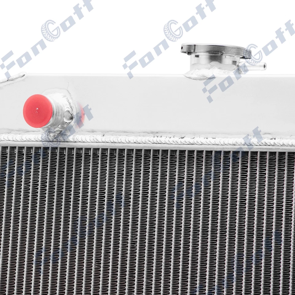2-Row Aluminum Radiator For 1968-1972 1971 Mercedes Benz 280SE 280SEL 300SEL Foto 4 de 4