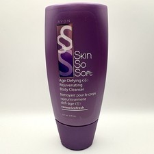 Avon Skin So Soft Age Defying Rejuvenating Body Cleanser Wash Skin Purple 8oz