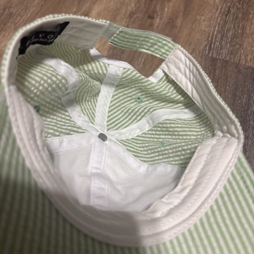 Divots Women’s Atlanta Athletic Club Green/White Golf Hat Adjustable Adult - Picture 8 of 8