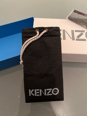 Neues, edles Kenzo Universaletui  Softpouch  Brille & Smartphone Schwarz NP139