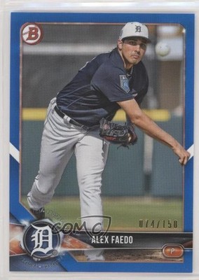 2018 Bowman Draft Blue 74/150 Alex Faedo #BD-41 pd6