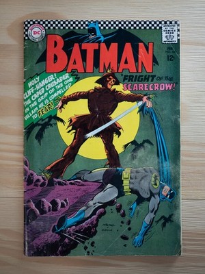 Batman #189 (1967) DC Comics   1st Silver Age Scarecrow   Complete