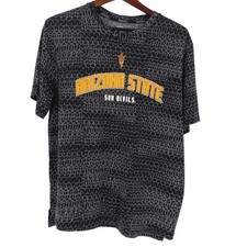Arizona State Sun Devils black activewear tee men’s large