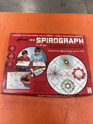 Kenner Original 1967 Spirograph NOT COMPLETE!