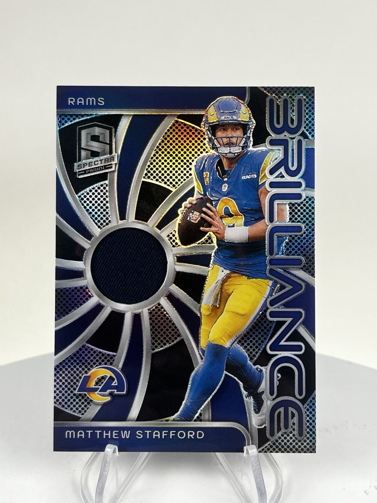 2024 Panini Spectra - Brilliance Matthew Stafford #BRI-MSD /99 (MEM)