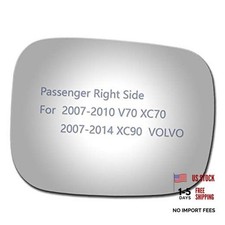 Passenger Right Side Mirror Glass fit for Volvo Right Passenger Mirror Glass
