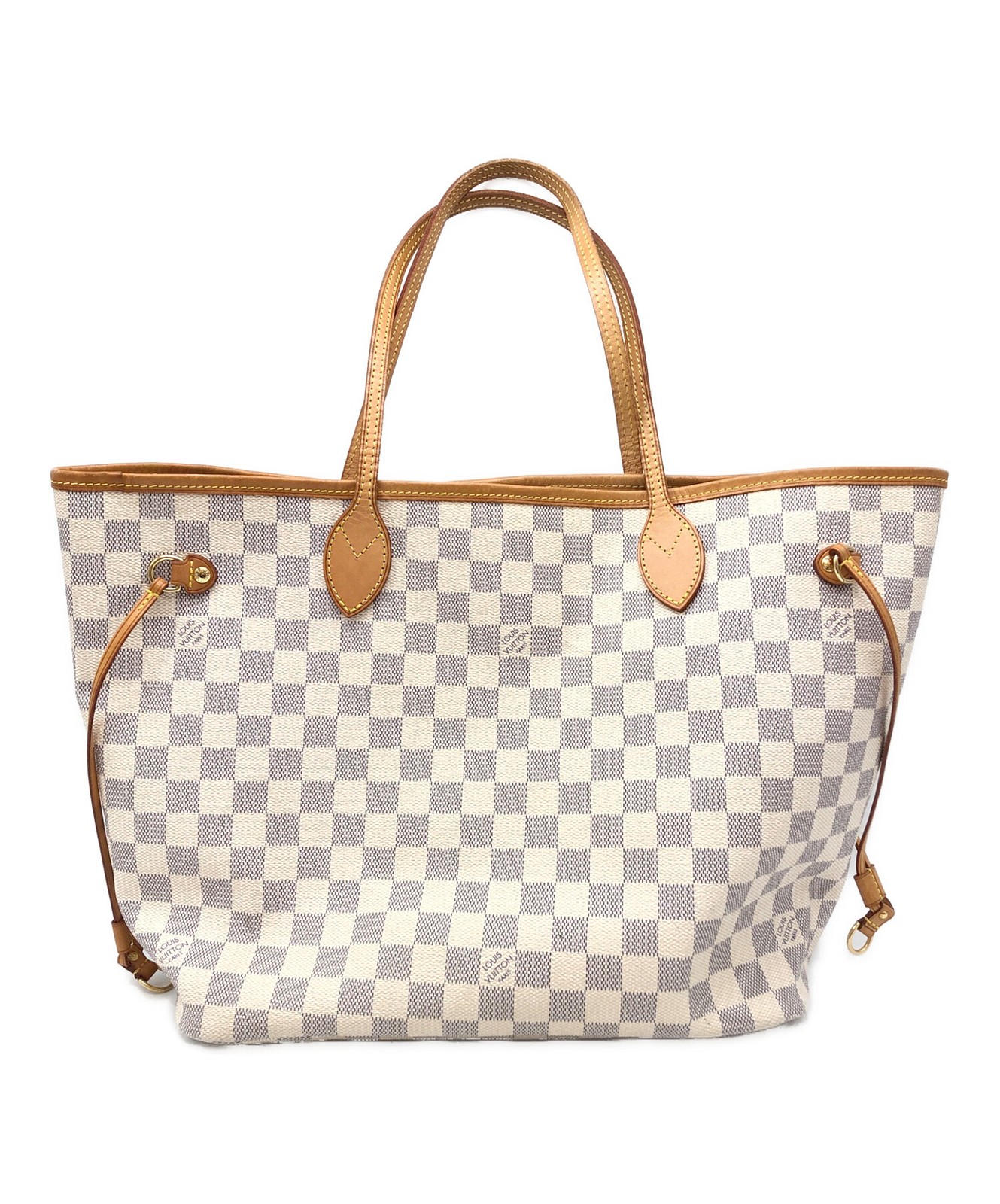 LOUIS VUITTON Damier Azur Neverfull PM N51110 Tote Bag 1610