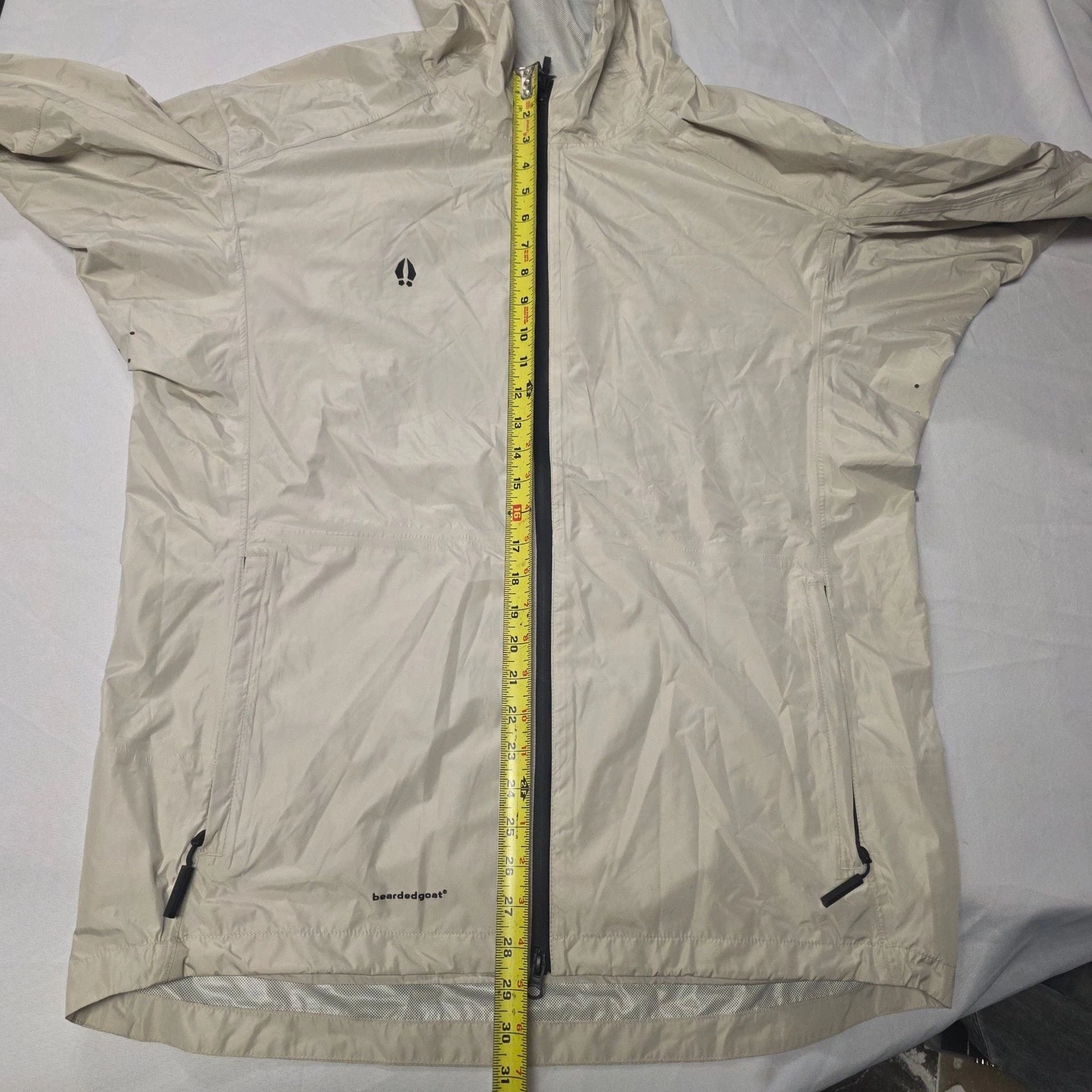 Bearded Goat Men's Rain Jacket Size XL - product detail image 3