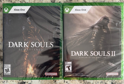 Dark Souls i Remastered and II Scholar of the Sin DualPack Xbox One Brand New