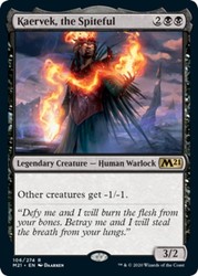 Kaervek, the Spiteful - Core Set 2021 #106 Rare