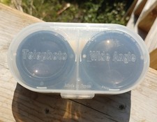 Conversion Lenses for Camcorder Telephoto and Wide Angle Made in Japan