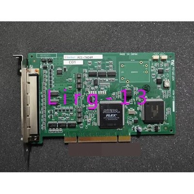 1pc used   PCI-7404M controller card *hu