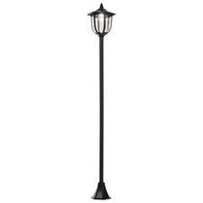 Outsunny Outdoor Garden Solar Post Lamp Sensor Light LED Lantern 1.77m Tall