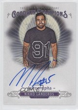 2018 Upper Deck Goodwin Champions Auto Nikko Landeros #A-NL Auto a0s