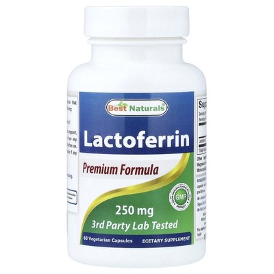 Lactoferrin, 250 mg, 60 Vegetarian Capsules