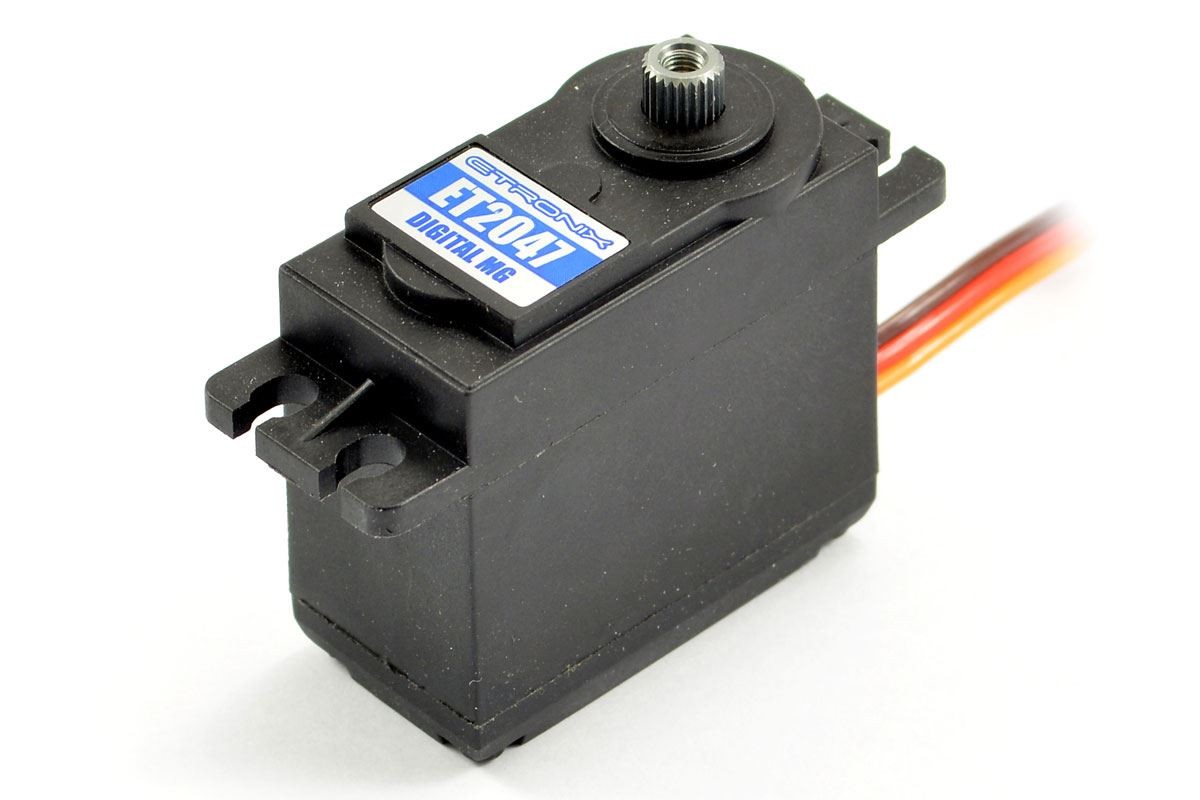 Etronix 9.3Kg 0.13s Standard Digital Servo Metal Gear ET2047 Horns Hardware inc