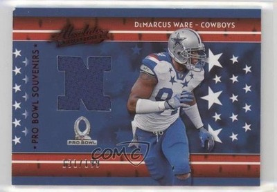 2023 Panini Absolute Pro Bowl Souvenirs 131/199 DeMarcus Ware #PBS-DWA HOF 0vc5