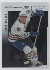 2003-04 In the Game-Used Signature Series Ales Hemsky #28 2a8