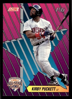 1992 Score Procter & Gamble - Kirby Puckett #6