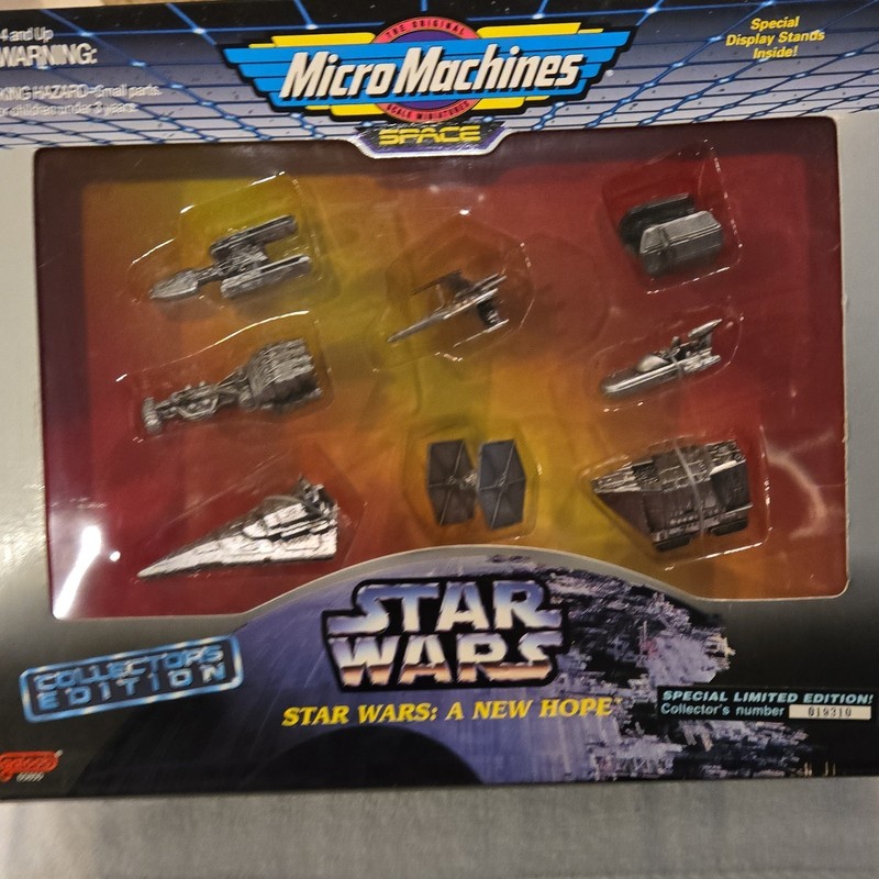 Micro Machines Collector's Edition Star Wars A New Hope Space Ship Vehicle Set
