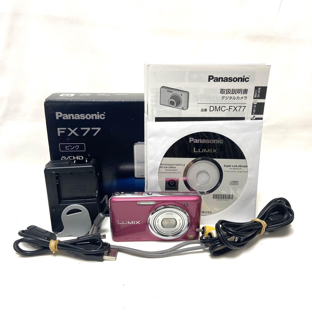 LUMIX デジカメ　Panasonic DMC-FX77 概要 デジタルカメラ DMC-FX77 | LUMIX（ルミックス） ミラー