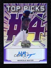 2021 Leaf Metal Draft Top Picks Purple Rainbow 8/25 Marcelo Mayer Auto uk2