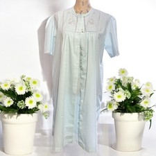 Vintage Barbizon Blue Robe Nightgown Set Women S Cottagecore Grannycore Pajamas
