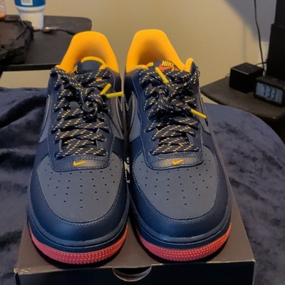 Nike Air Force 1 '07 LV8 Retro Pack Midnight Navy/Gold Leather HV5752-410