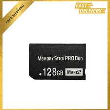 Memory Stick PRO Duo 128GB Card for PSP 1000 2000 3000 System, High Speed Flash