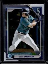 2024 Bowman Chrome Colt Emerson Prospects #BCP-238 Mariners