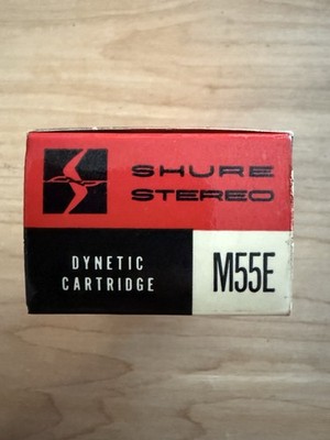 Vintage Shure Stereo M55E Dynetic Cartridge Stylus New In Box | eBay