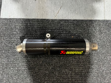 Carbon / Titanium Akrapovic under seat exhaust Honda CBR 600 1000 Daytona ZX6R