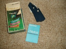 Vintage DYMO Mark VI Labelmaker M6 w/Box  Instructions 1960's Label Maker 0 S/H