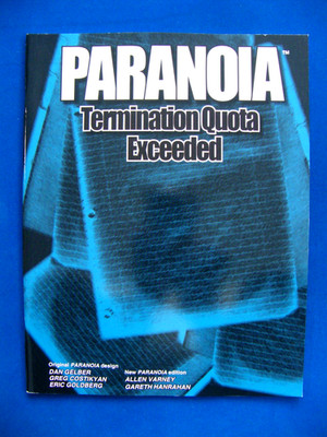 Kündigungsquote überschritten - Paranoia RPG - Mongoose MGP 6670 - EXC
