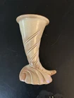 Vintage Frankoma Vase Cornucopia  7.5”