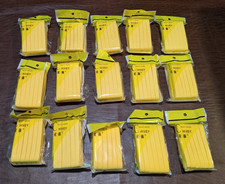 Compressed HIVEY 180 count PVA Facial Sponges Yellow