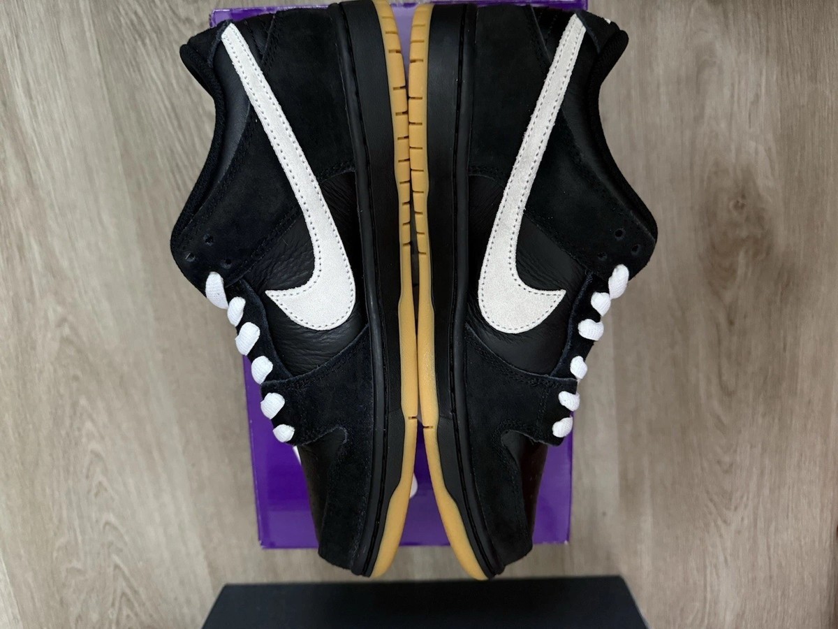 Nike SB Dunk Low Pro Black White Gum HF3704-003 Men's Size 9.5 | eBay