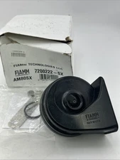 FIAMM 72002 High Tone Horn,Electric,3 1/4" L 53CU77.