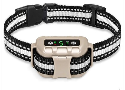 Automatic Anti bark Dog Collar LCD Screen Intelligent Safe Humane Waterproof