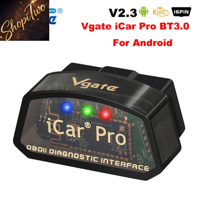 Vgate Icar Pro Elm 327 V2.3 OBD 2 OBD2 Autodiagnosetools WIFI Bluetooth 4.0 Für 