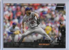 Max Scherzer 2022 Topps Stadium Club Black Foil Parallel