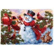 Herrschners  Frosty Mail Latch Hook Kit