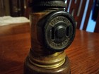 BENJAMIN 1904 SINGLE PLUG IN ALSO LIGHT BULB PORT & PORCELAIN BRYANT POWER BASE — photo 3