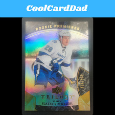 2015-16 Upper Deck Trilogy Premieres /999 Level 1 Slater Koekkoek Rookie RC
