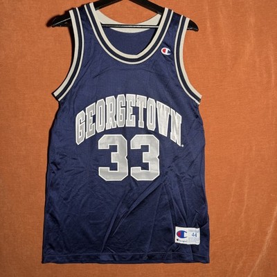 Georgetown Hoyas Vintage Patrick Ewing Champion Basketball Jersey - Made in USA