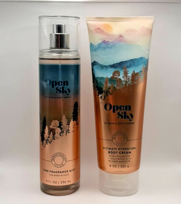 Bath & Body Works Pack of Body Cream (8 oz) & Fragrance Mist (8fl oz) (u choose)