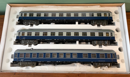 Märklin 58036 Spur 1 Personenwagen-Set "Ludwig II". ESG Lackierung. NRFB und neuwertig. | Condition: New