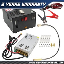 PCP Air Compressor w/Built-in Fan 4500PSI/30MPa Portable Manual-Stop NEW