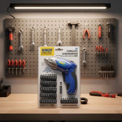 Kinzo Powertools Akku-Schraubendreher